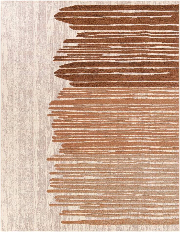 Detail image of 7' 10 x 10' Easy-Clean Modern Indoor / Outdoor Rug