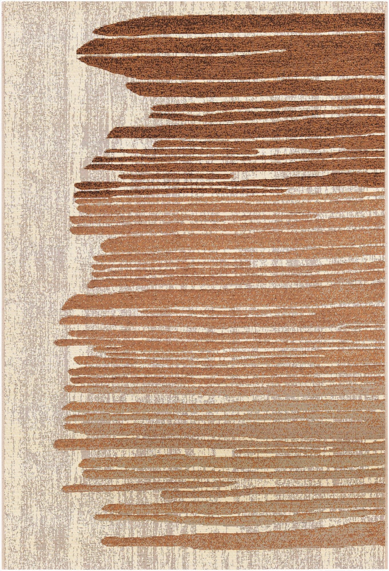 4' x 6'  Washable Modern Indoor / Outdoor Rug