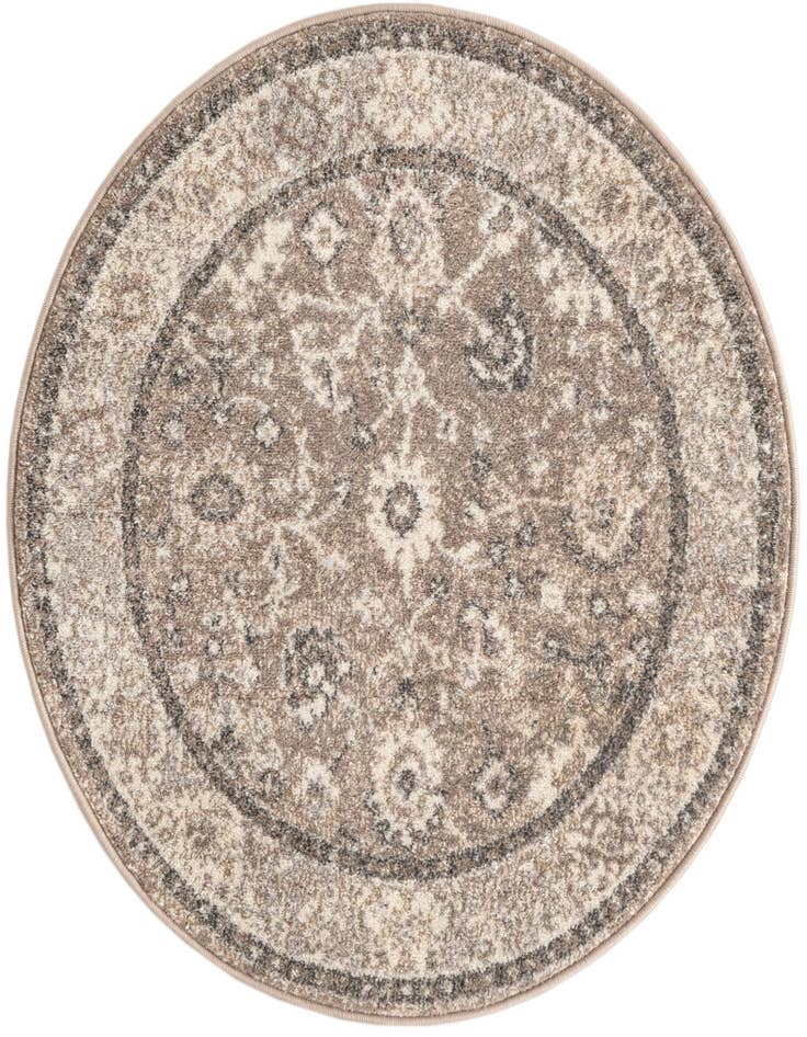 Detail image of 3' x 3' Carrington Round Rug