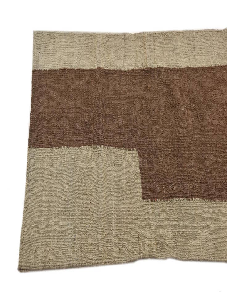 Detail image of 2' 3 x 5' 6 Hand Woven Kilim Modern Wool Runner Rug