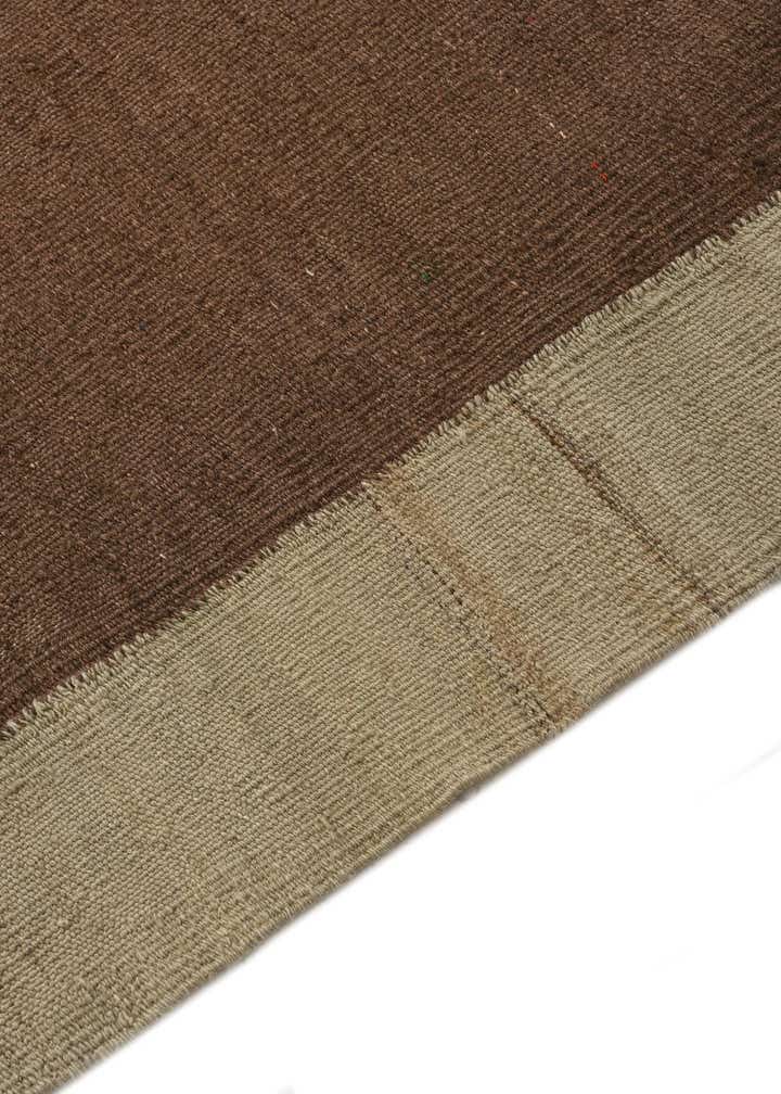2' 3 x 5' 6 Hand Woven Kilim Modern Wool Runner Rug