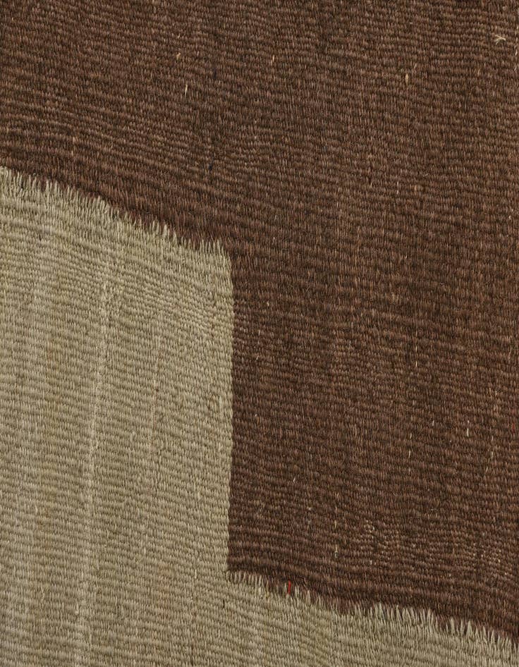 Detail image of 2' 3 x 5' 6 Hand Woven Kilim Modern Wool Runner Rug