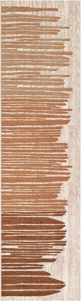 2' 7 x 10' Easy-Clean Modern Indoor / Outdoor Runner Rug