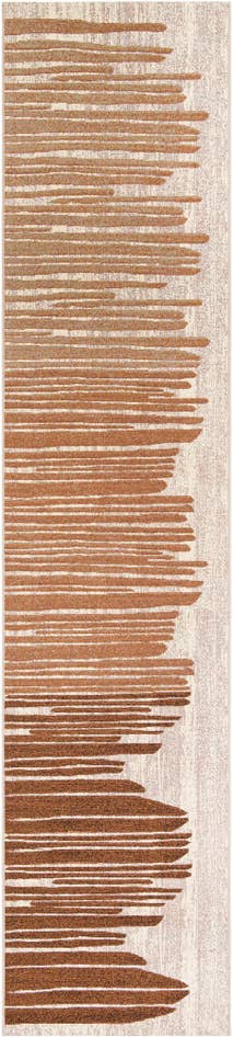 Detail image of 2' 7 x 12' Easy-Clean Modern Indoor / Outdoor Runner Rug