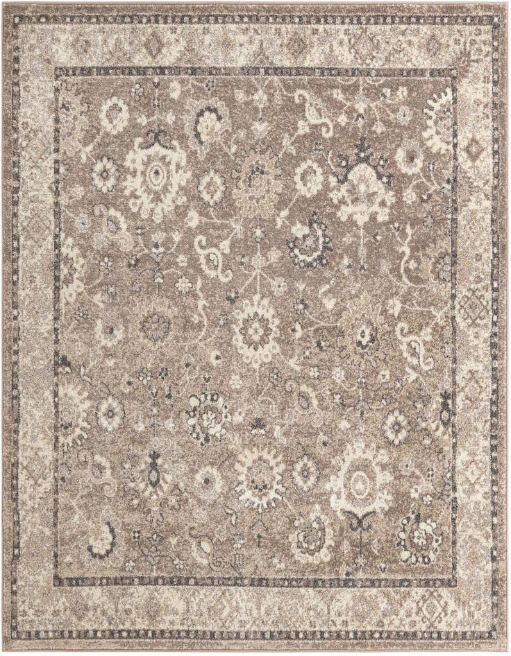 Detail image of 7' 10 x 7' 10 Carrington Square Rug