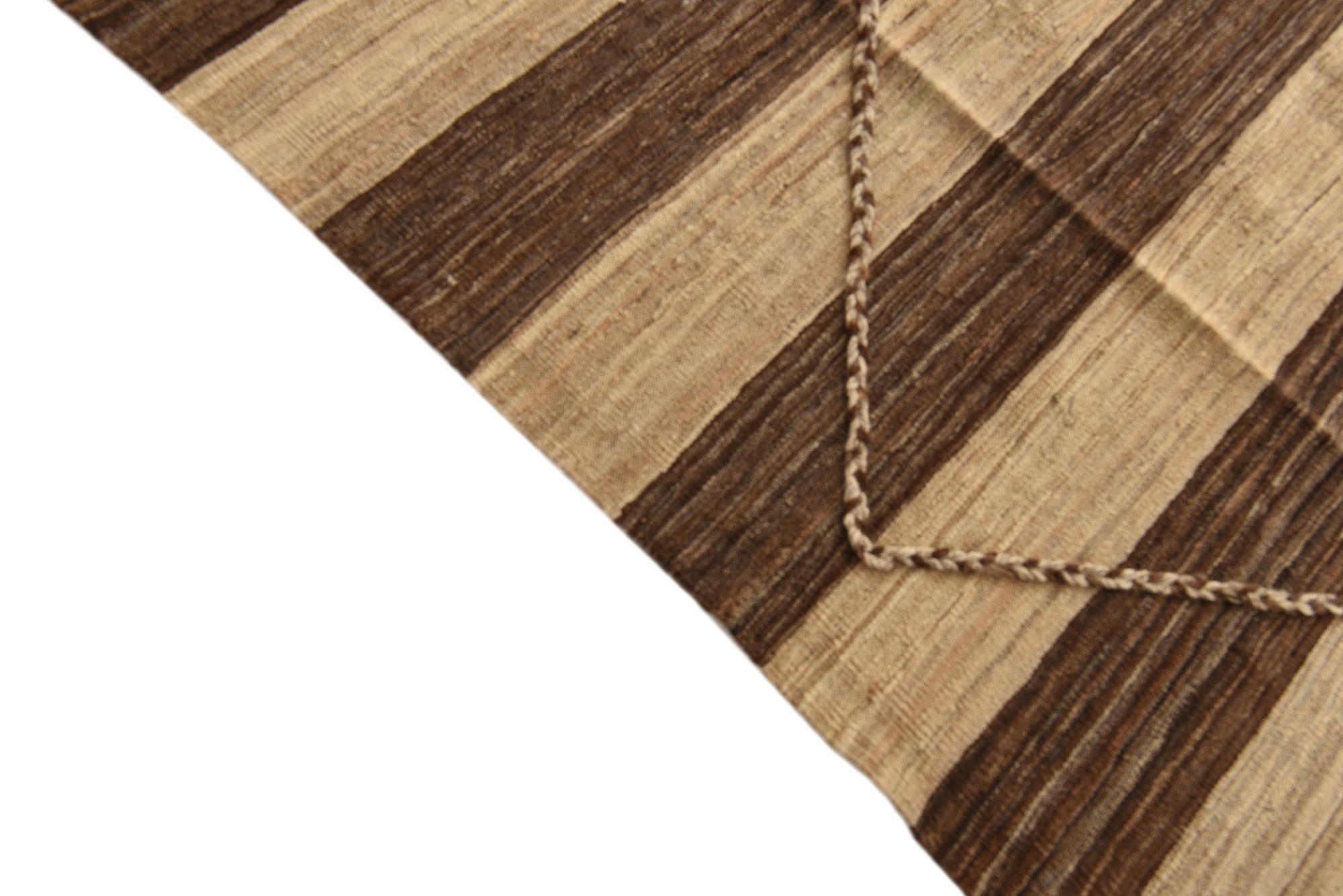 12' 9 x 13' 5 Hand Knotted Moroccan Wool Square Rug
