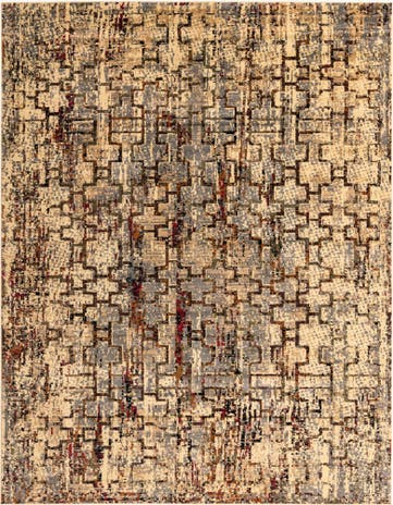 Beige Cream Saturn Rug