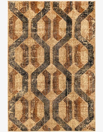 Beige Cream Saturn Rug