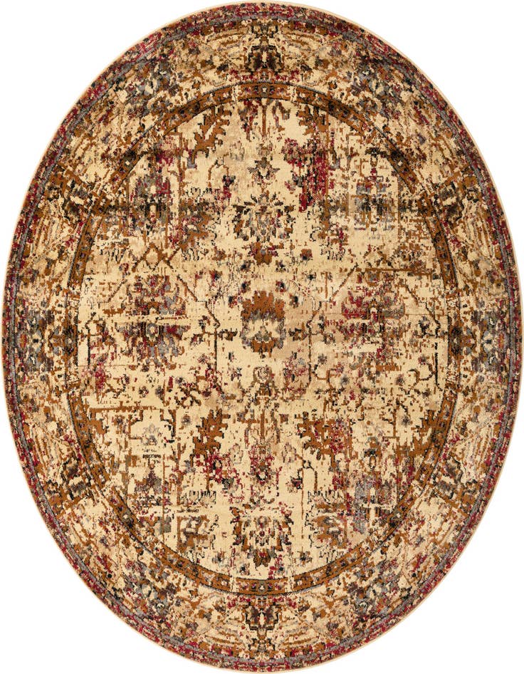 Detail image of 7' x 7' Saturn Round Rug