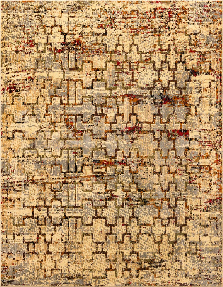 Detail image of 7' 10 x 7' 10 Saturn Square Rug