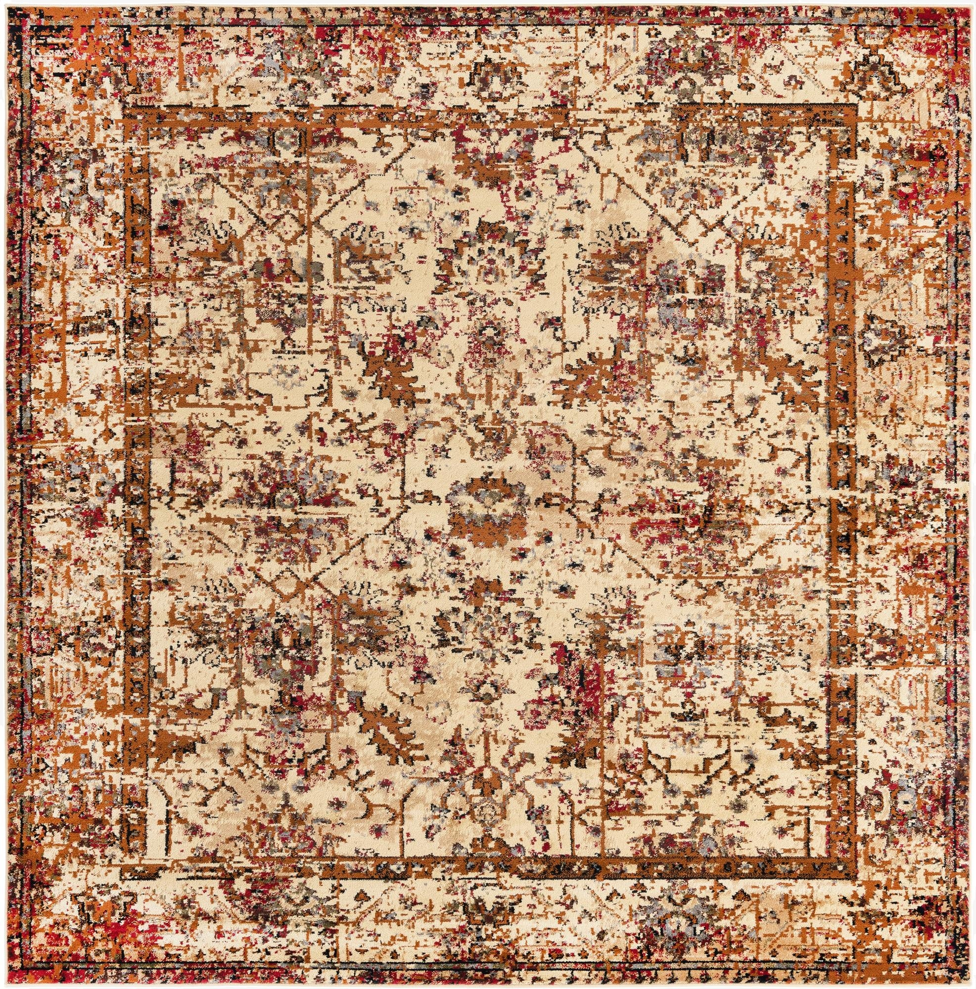 7' 10 x 7' 10 Saturn Square Rug