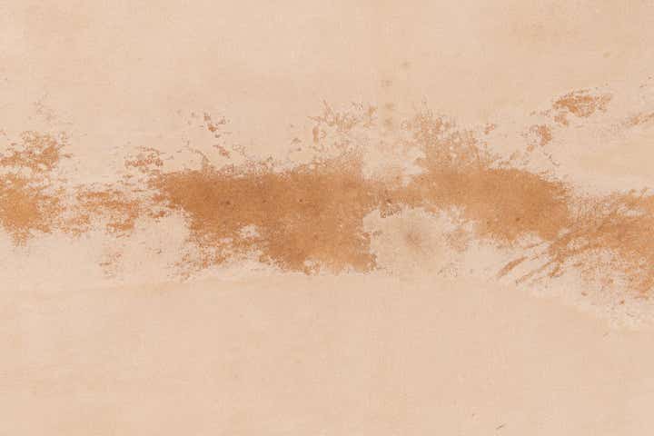 6' 5 x 7' Cowhide Leather Freeform Rug