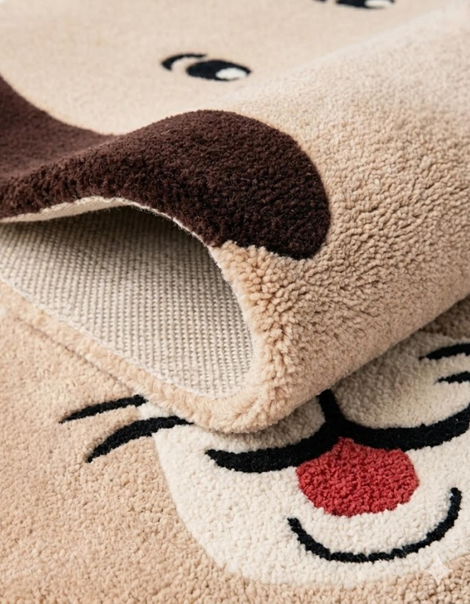 3' 6 x 5' 1 Playtime Kids Wool Freeform Rug