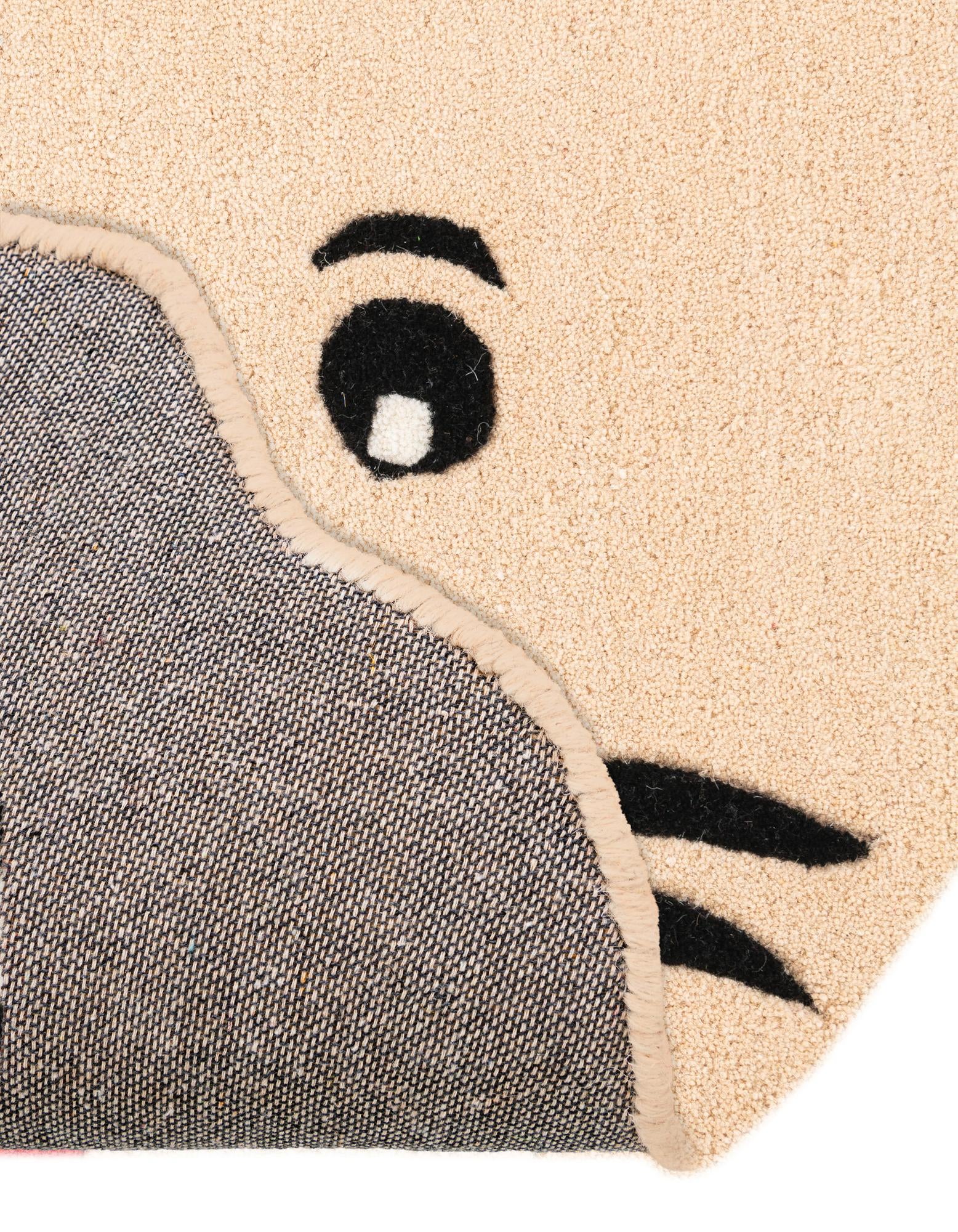 3' 6 x 5' 1 Playtime Kids Wool Freeform Rug