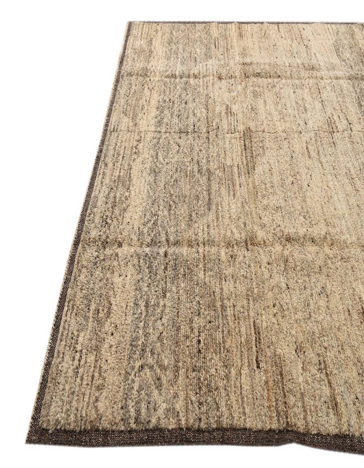 Detail image of 8' 6 x 10' 6 Hand Knotted Moroccan Wool Rug