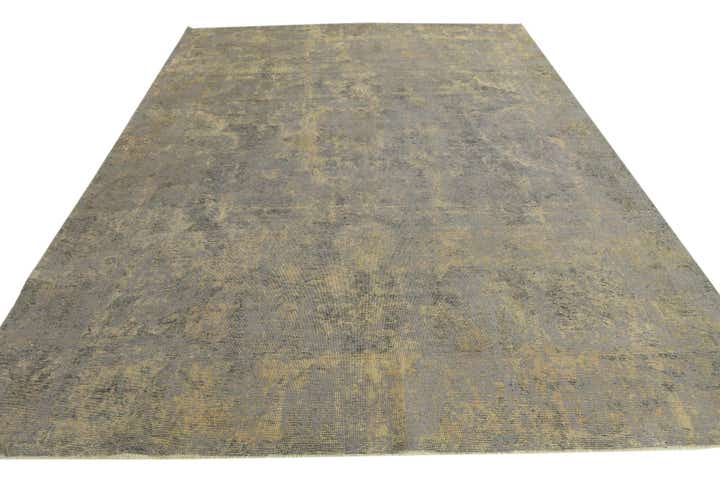 9' 1 x 12' 1 Hand Knotted Ultra Vintage Persian Wool Rug