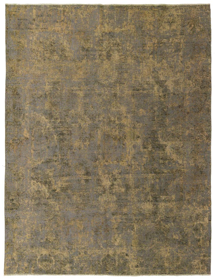 Detail image of 9' 1 x 12' 1 Hand Knotted Ultra Vintage Persian Wool Rug