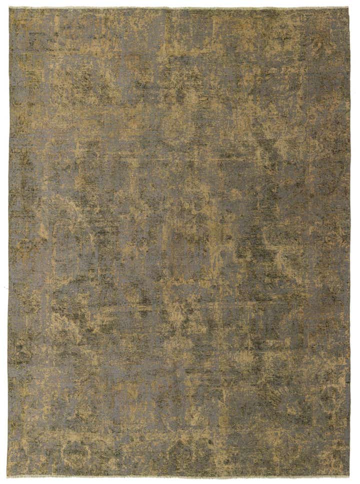 9' 1 x 12' 1 Hand Knotted Ultra Vintage Persian Wool Rug