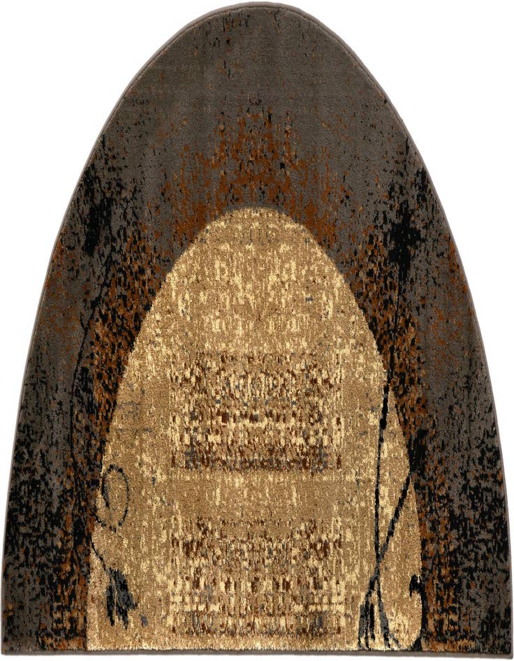 Detail image of 3' x 6' Cafe Hearth Rug