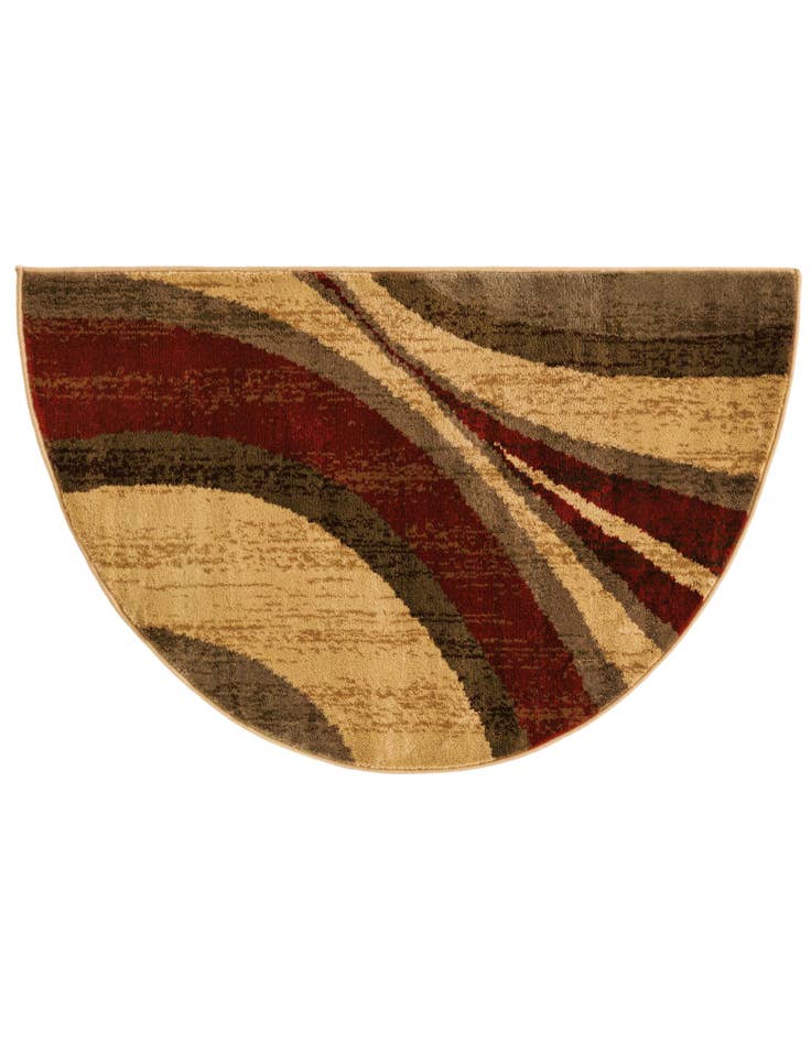 Detail image of 2' 7 x 4' Coffee Shop Hearth Rug