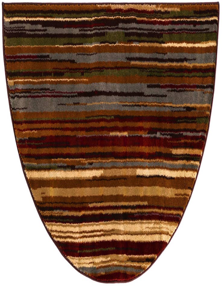 Detail image of 2' 7 x 4' Coffee Shop Hearth Rug