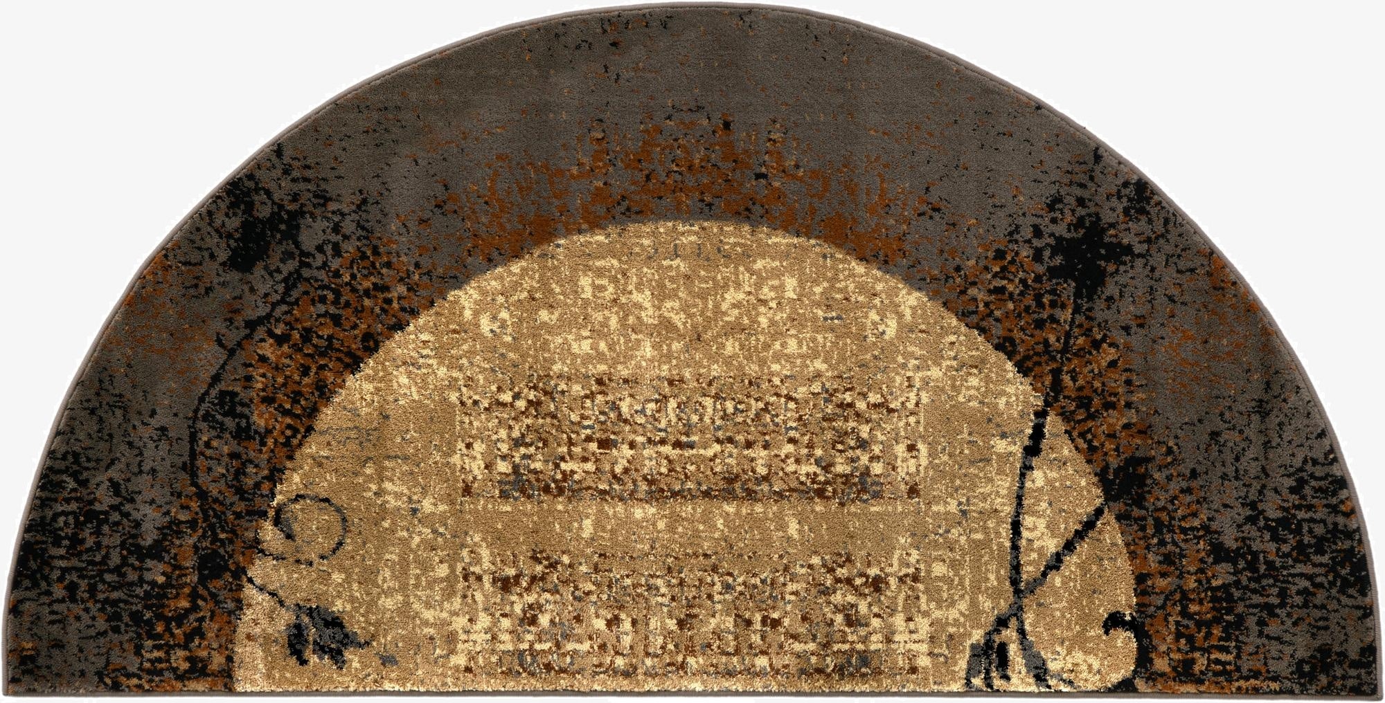 Primary image 3' x 6' Coffee Shop Hearth Rug