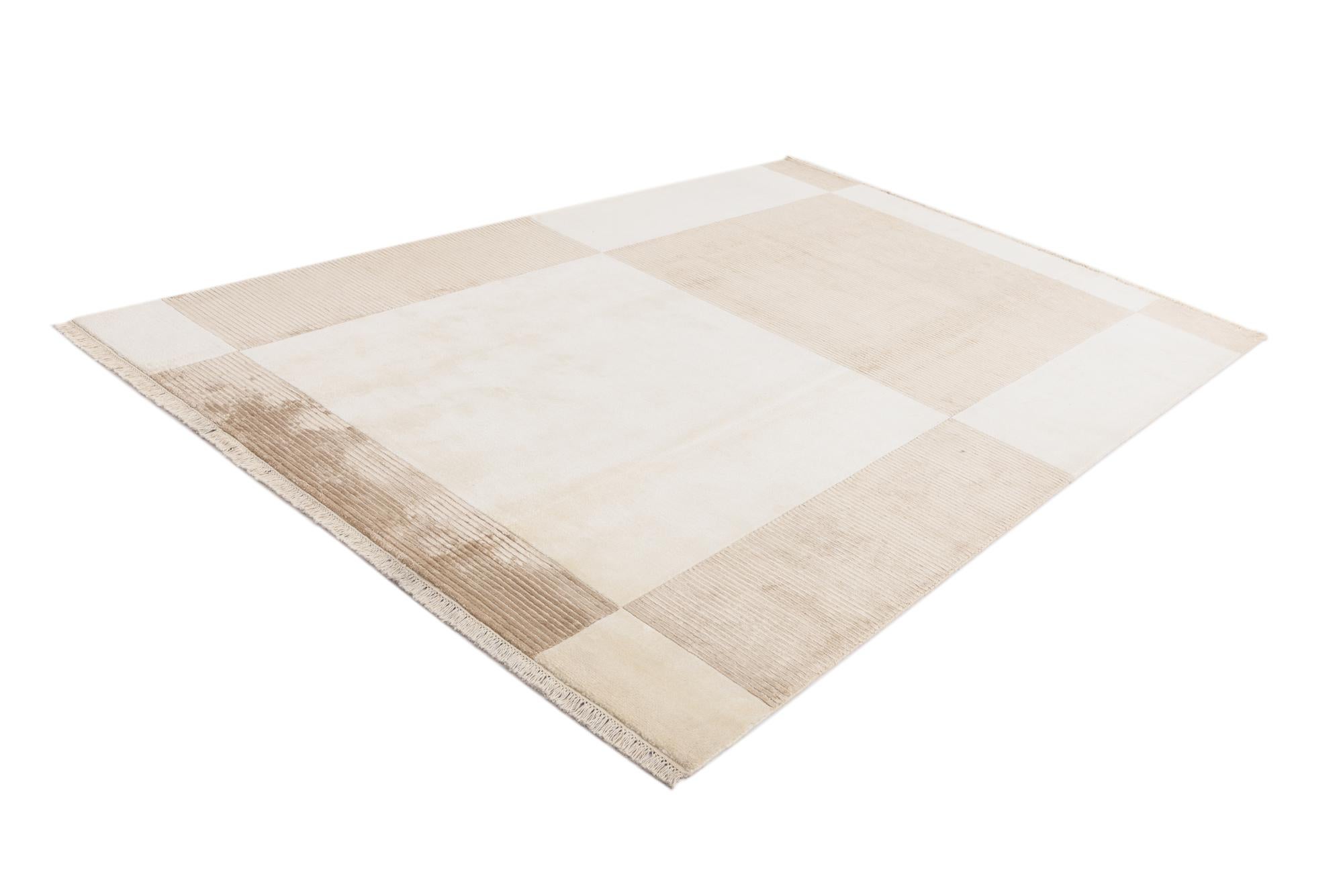 6' 6 x 9' 9 Hand Knotted Darya Wool Rug