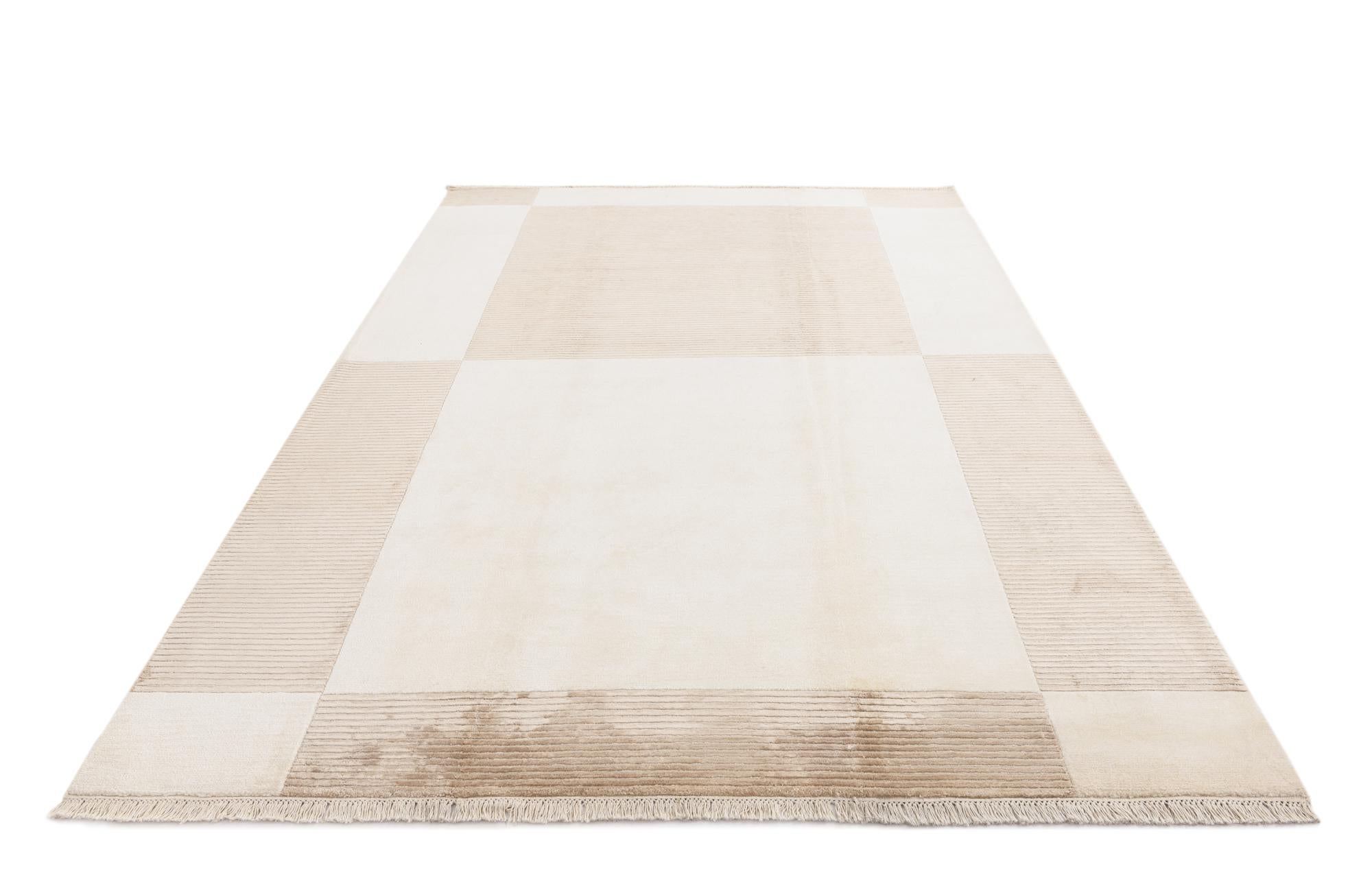 6' 6 x 9' 9 Hand Knotted Darya Wool Rug