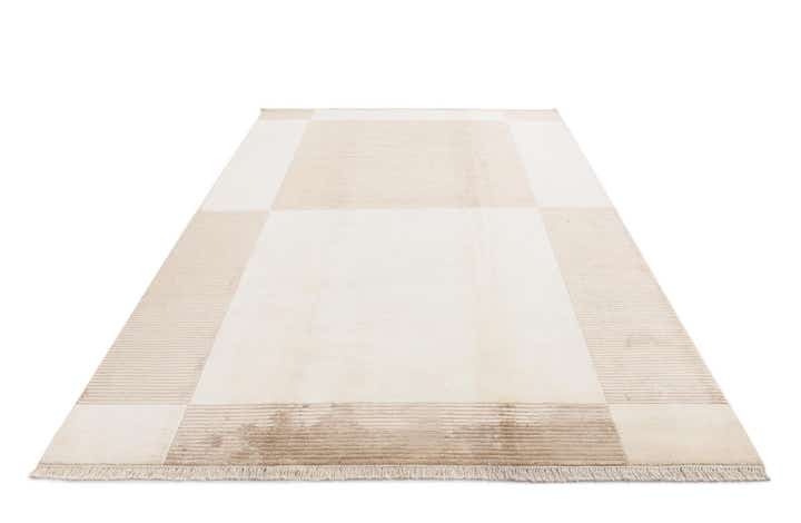 6' 6 x 9' 9 Hand Knotted Darya Wool Rug