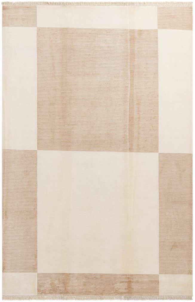 6' 6 x 9' 9 Hand Knotted Darya Wool Rug