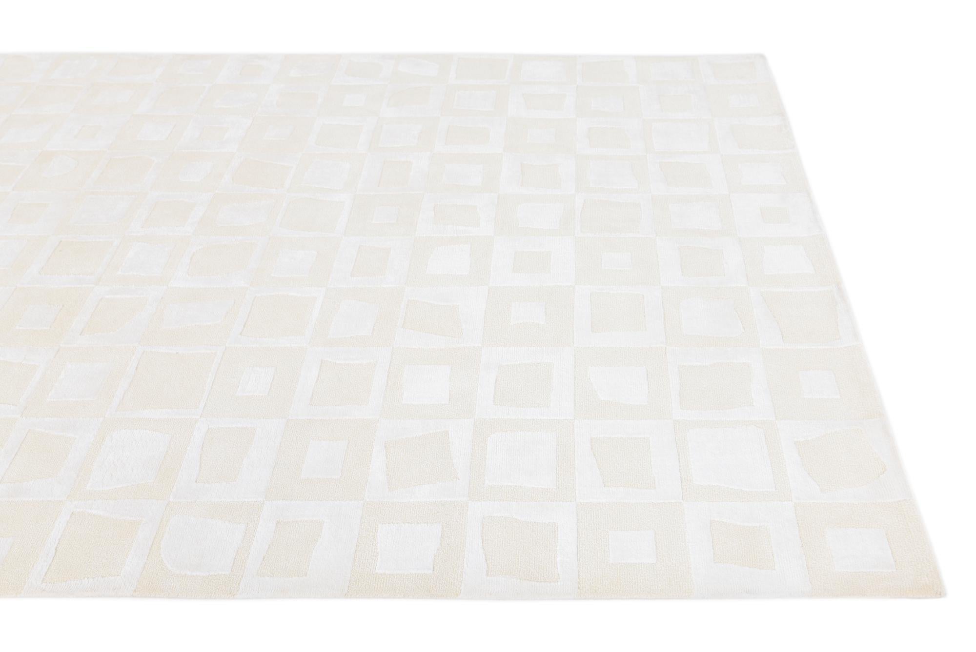 5' 9 x 8' 2 Hand Knotted Darya Wool Rug