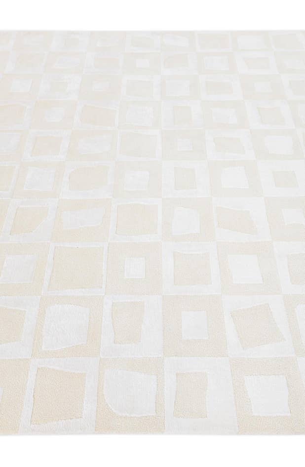 Detail image of 5' 9 x 8' 2 Hand Knotted Darya Wool Rug