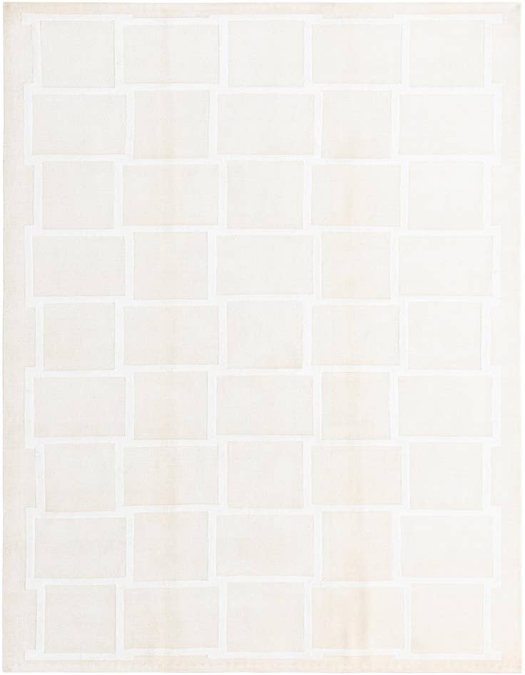 Detail image of 5' 7 x 8' Hand Knotted Darya Wool Rug