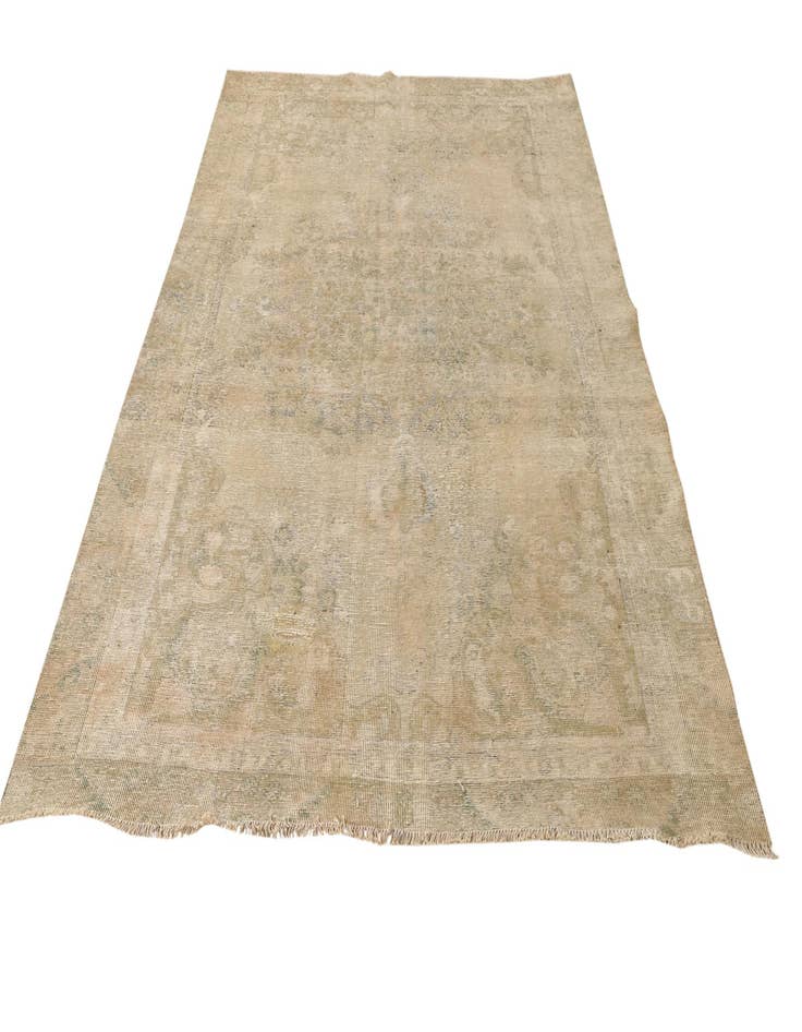 Detail image of 5' 10 x 8' 11  Hand Knotted Ultra Vintage Persian Wool Rug