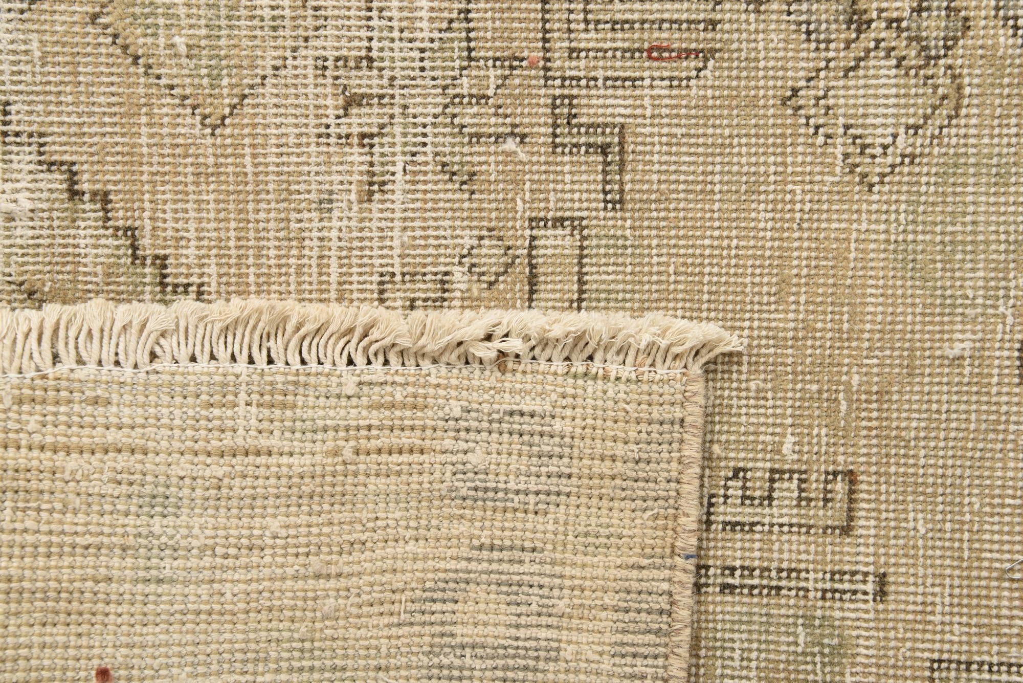 5' 6 x 8' 9 Hand Knotted Ultra Vintage Persian Wool Rug