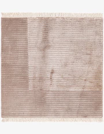 2' 6 x 2' 7 Hand Knotted Darya Wool Square Rug