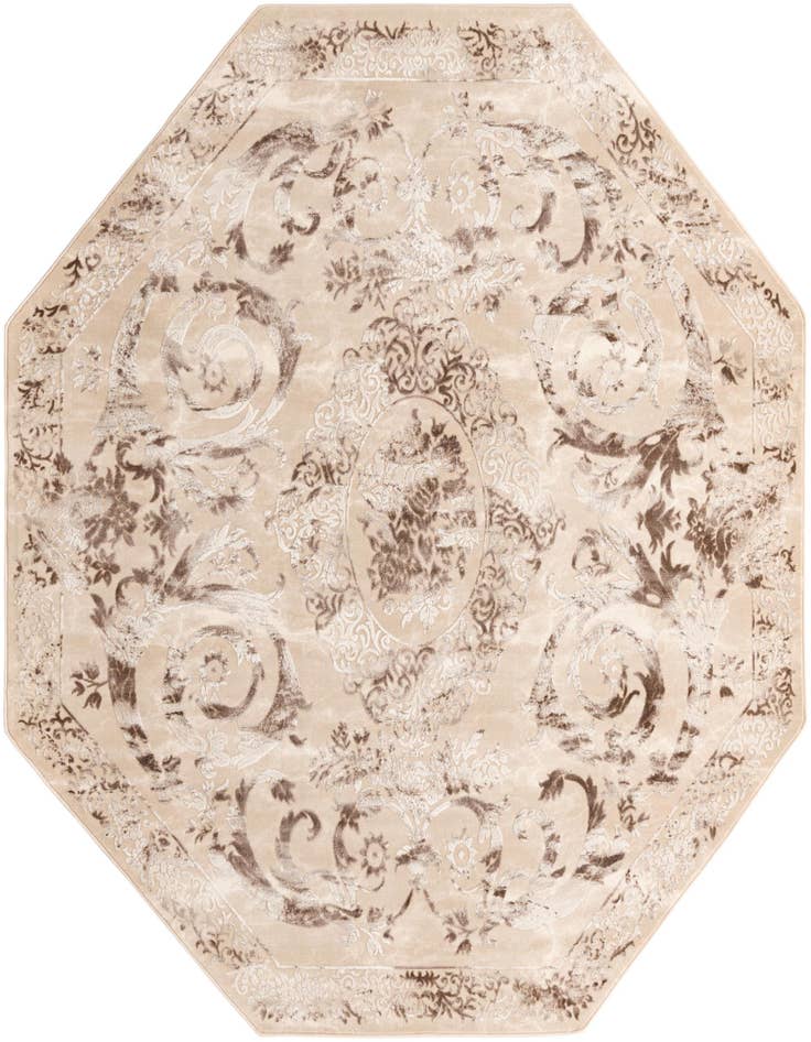 Detail image of 7' 10 x 7' 10 Finsbury Octagon Rug