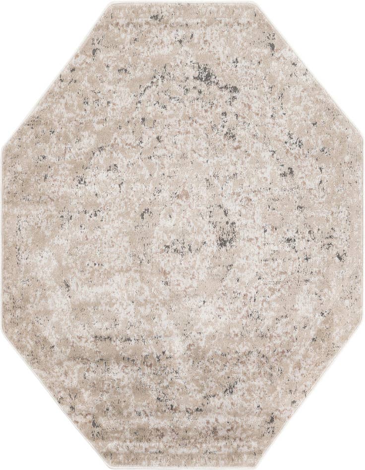 Detail image of 5' 3 x 5' 3 Oregon Octagon Rug