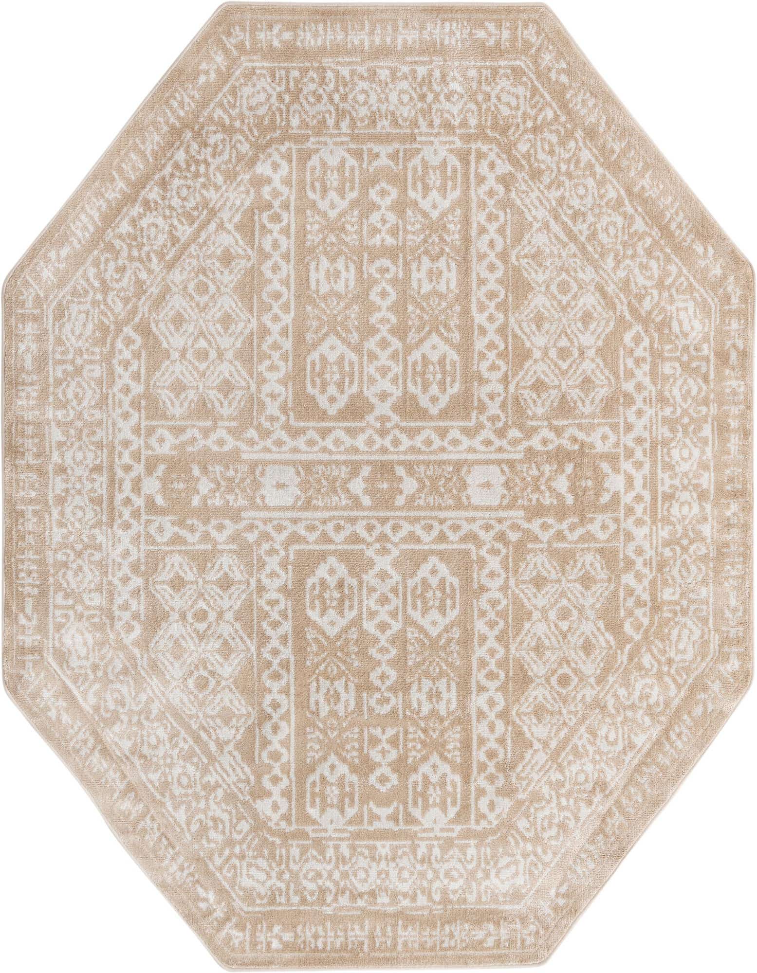 Primary image 7' x 7' Oxford Octagon Rug