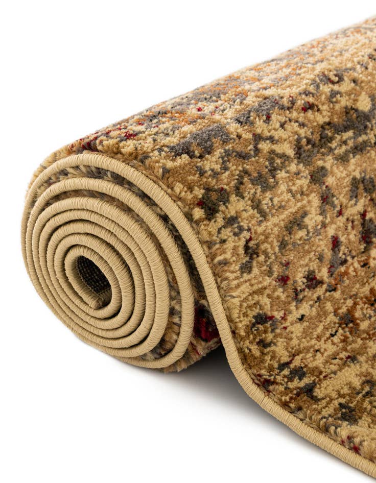 Detail image of 5' 3 x 5' 3 Saturn Octagon Rug