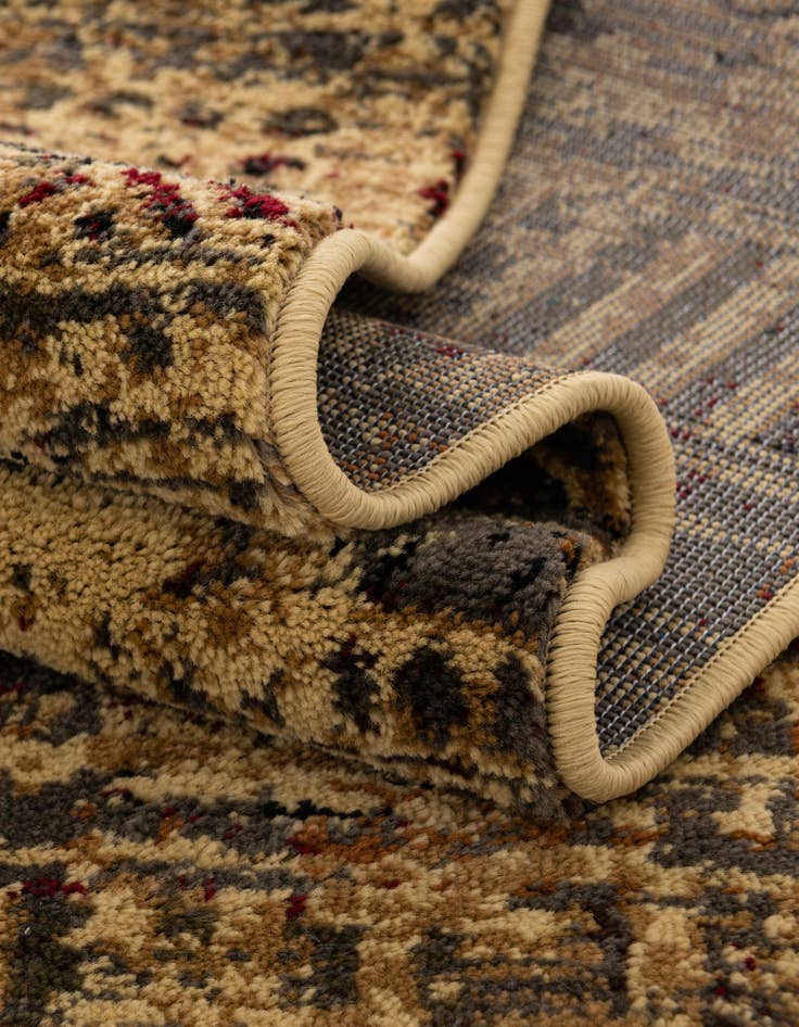 Detail image of 5' 3 x 5' 3 Saturn Octagon Rug