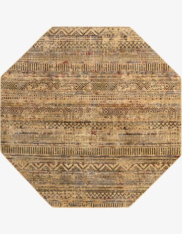 7' 10 x 7' 10 Saturn Octagon Rug