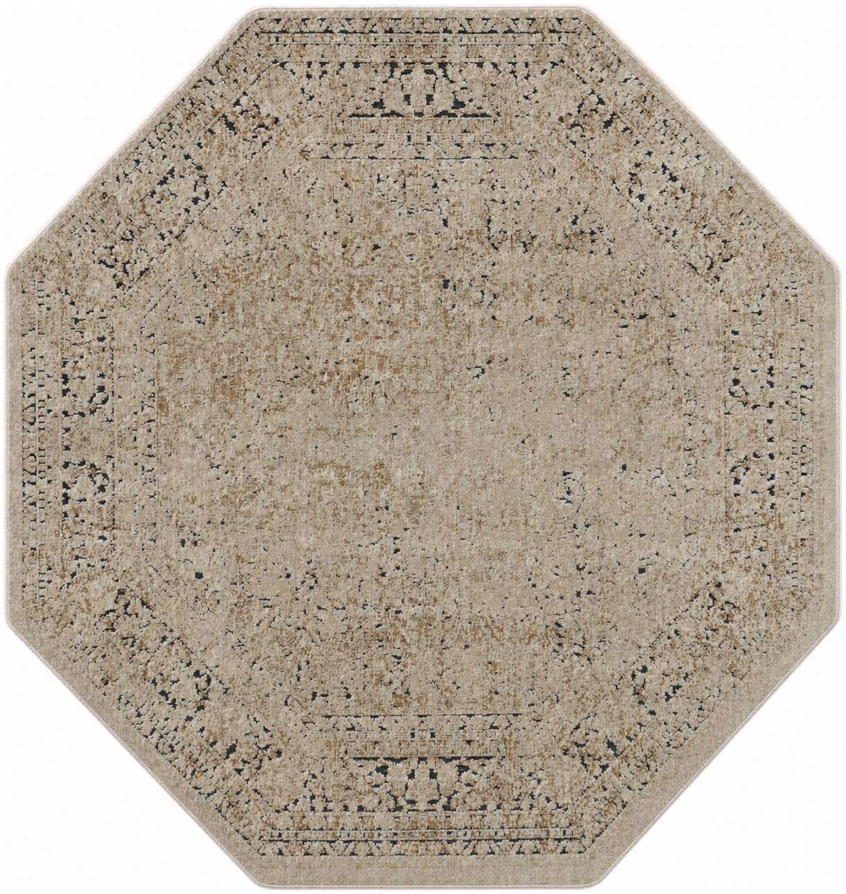 5' 3 x 5' 3 Villa Octagon Rug