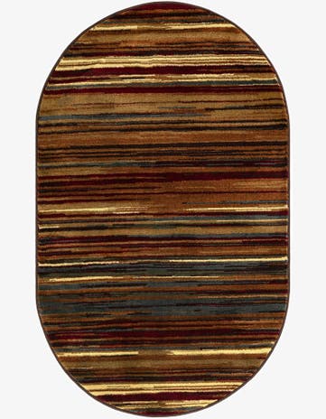 3' 1 x 5' 3 Cafe Oval Rug