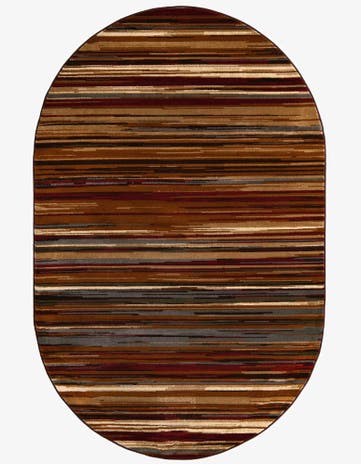 5' 3 x 8' Cafe Oval Rug