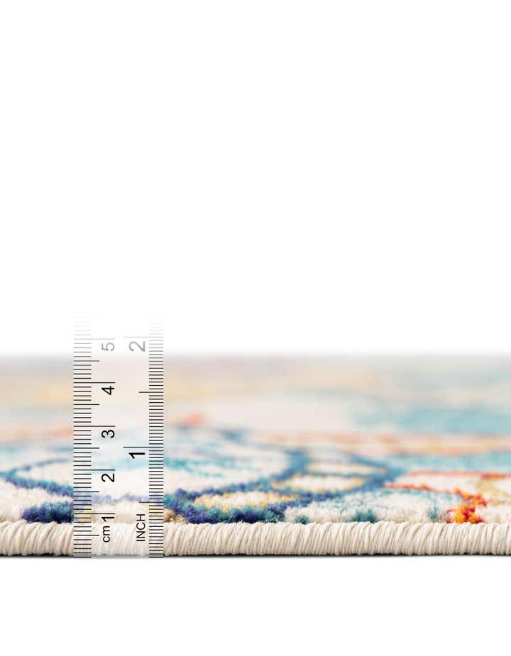 7' 10 x 10' Washable capri Oval Rug