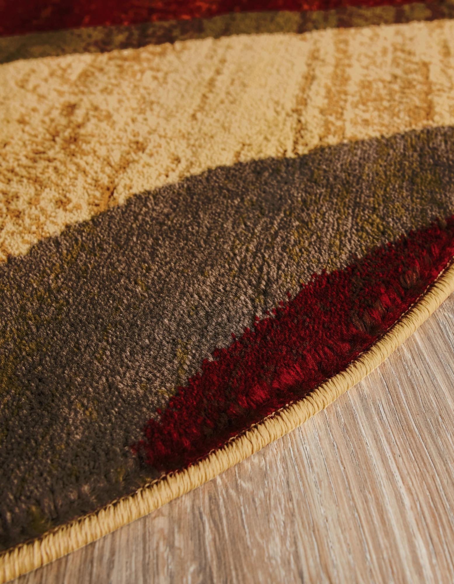 3' 1 x 5' 3 Coffee Shop Oval Rug
