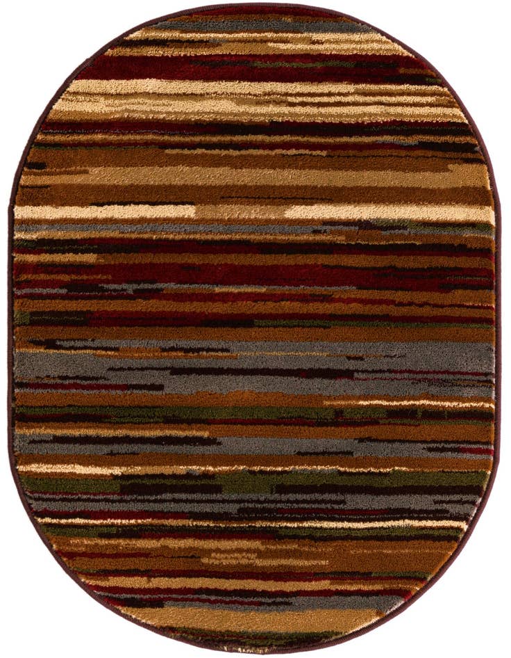 Detail image of 2' x 3' Coffee Shop Oval Rug