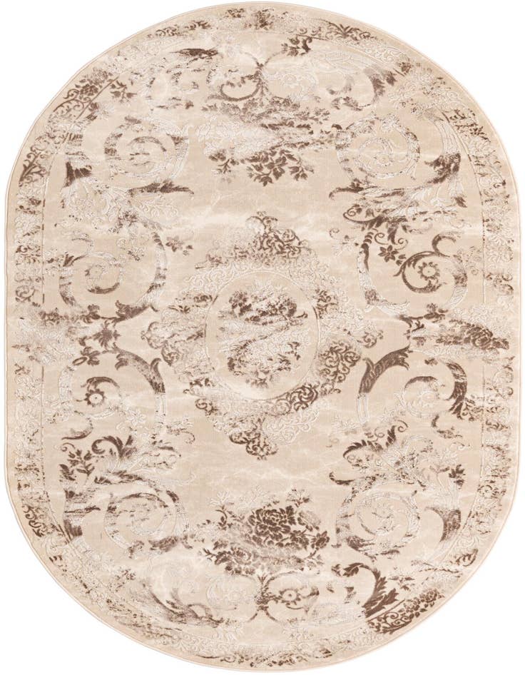 Detail image of 5' 3 x 8' Finsbury Oval Rug