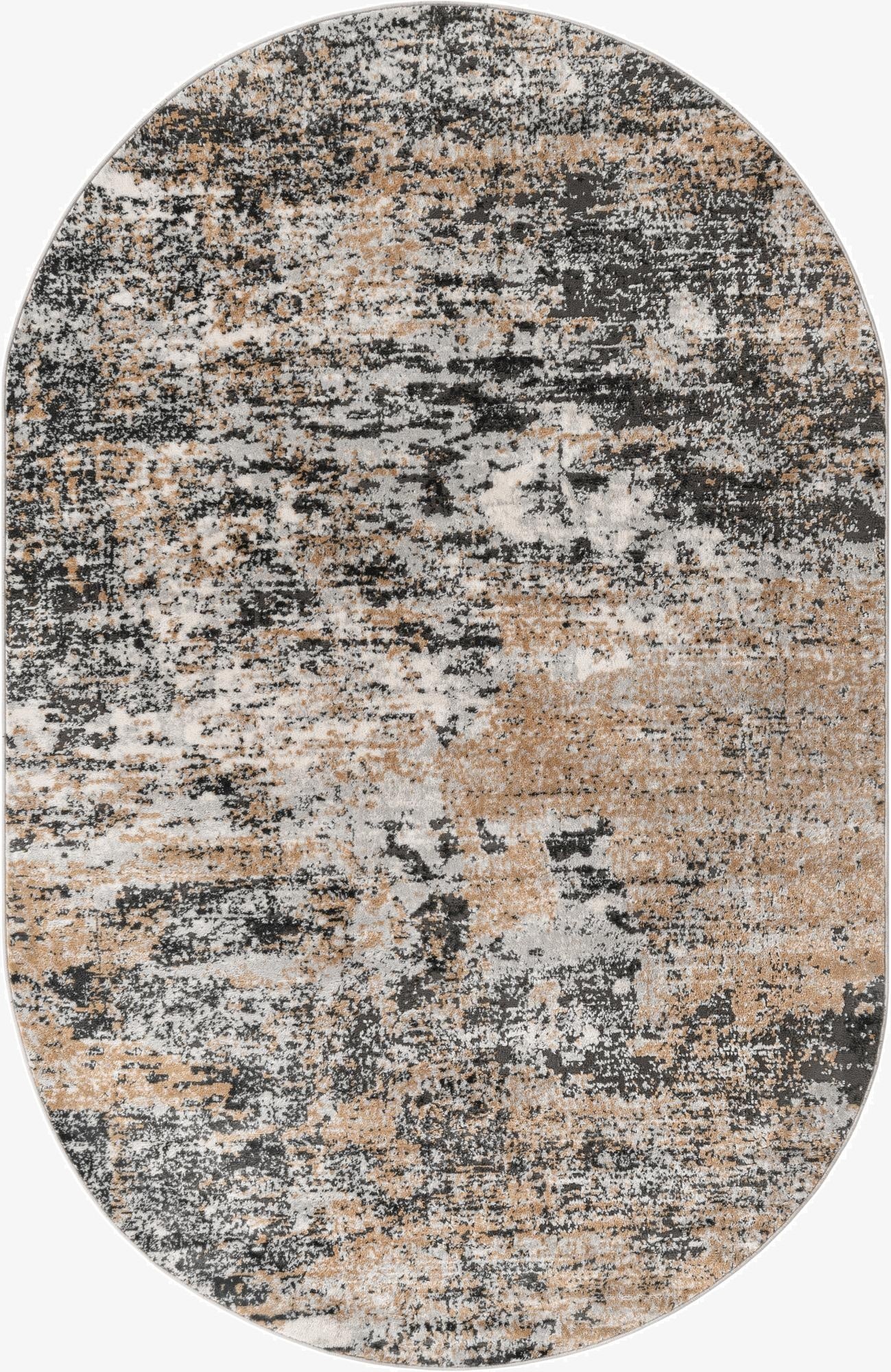 5' 3 x 8' Leipzig Oval Rug